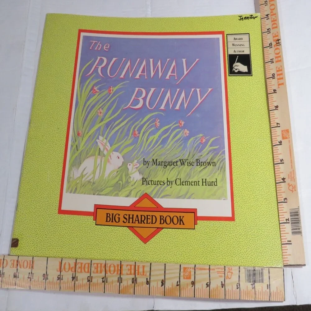 The Runaway Bunny BIG BOOK (almost 2 feet tall) By Margaret Wise Brown Classroom